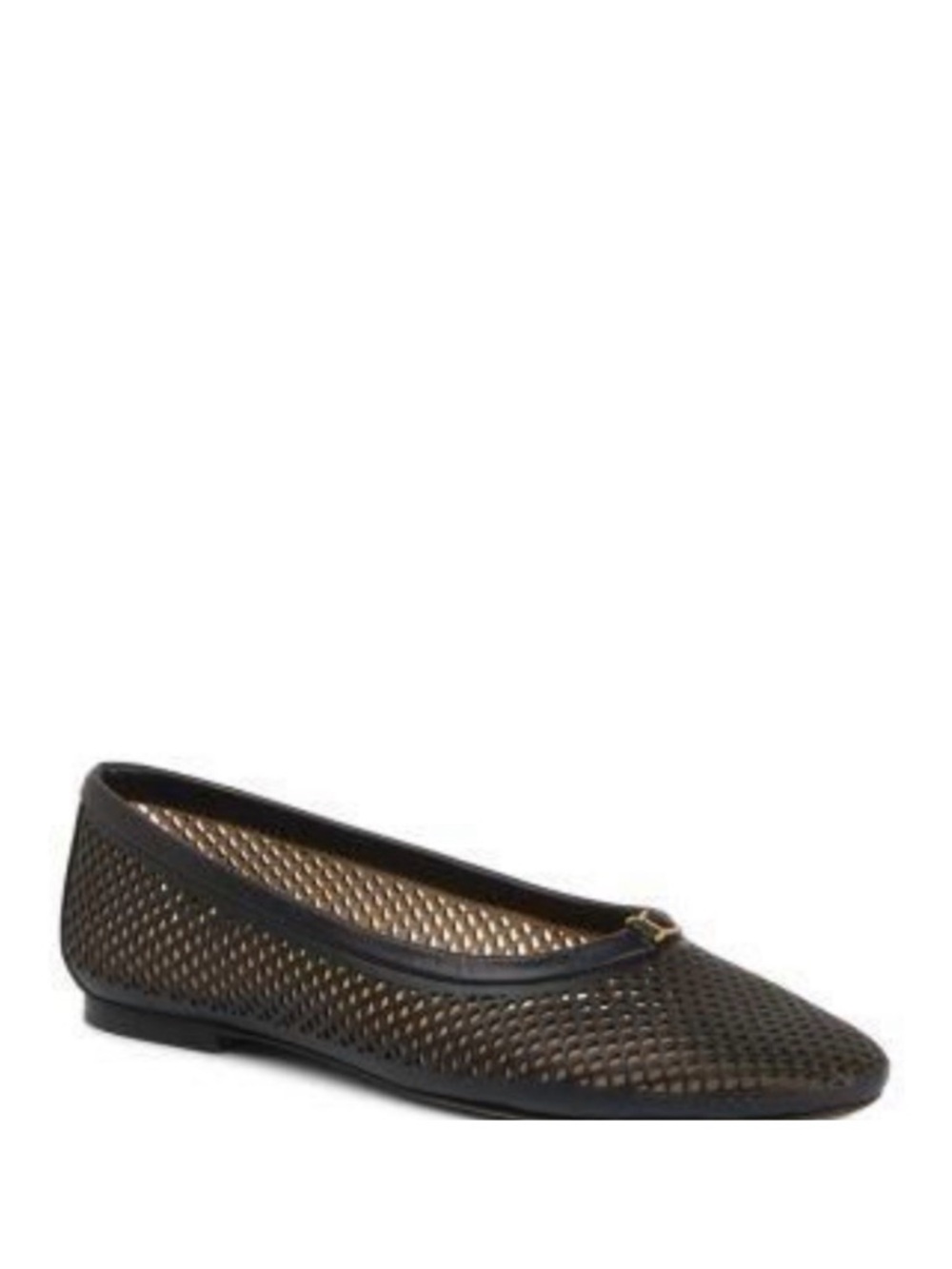 CHLOE BLACK LEATHER BALLERINAS SIZE 36